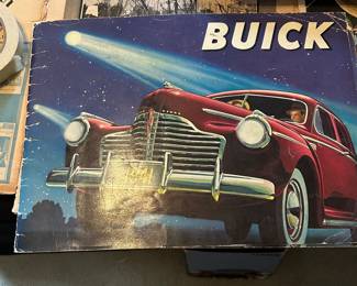 Vintage auto brochures 