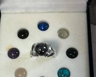 sterling ring set