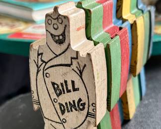 Bill Ding vintage blocks set