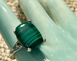 Malachite and sterling