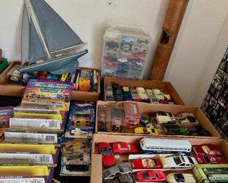 toys and collectible cars