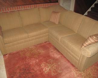 Ethan Allen 2 pc. sectional sofa