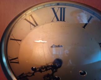 Vintage MCM Linden Westminster Chime Wall Clock Made In Germany
