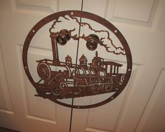 Locomotive wall art