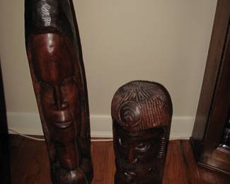 Hand Carved Tribal Pieces