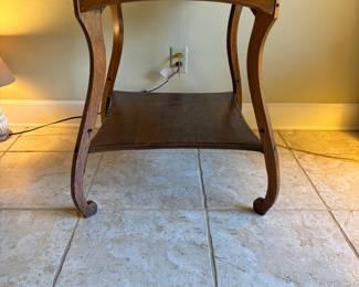 Antique Lamp Table  26”w 25.5”d 28.5”t
$250.00