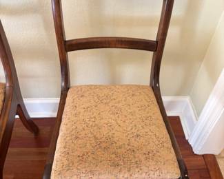 Smaller Roseback chair. 16” w 18”d 32”t
