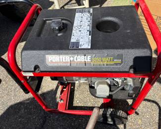 Porter & Cable 5250 watt generator 
