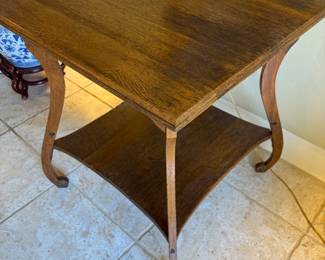Antique Lamp Table  26”w 25.5”d 28.5”t
$250.00