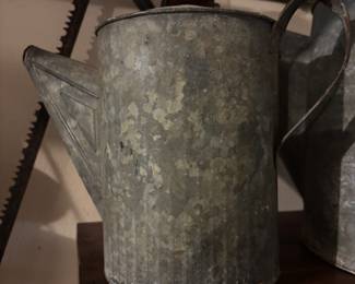 Metal watering can $25.00