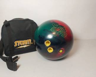 Storm Bowling Ball & Bag 15LBS