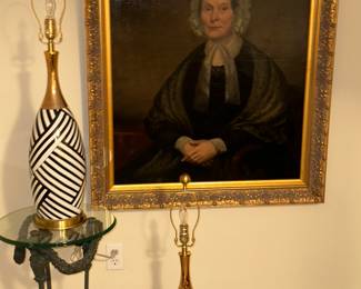 another 19thC oil portrait 