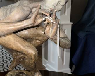 Detail of Richard MacDonald Bronze 