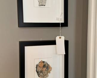 Christopher Marley Framed Rock Crystals 