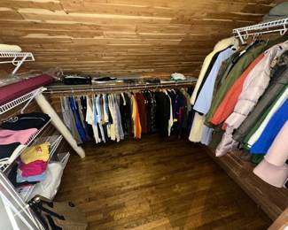 Ceder Closet  - more clothing, coats