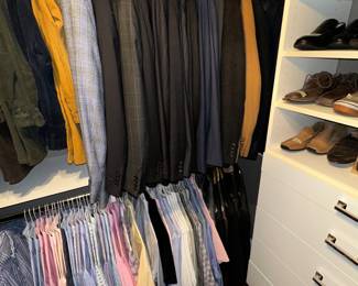 These suits are wonderful, CLEAN ... most are 40R