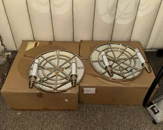 never used...in original packing and boxes "Visual Comfort" sconces ...these are GREAT !
