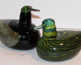 Littala Toikka Sand Curlew Glass Birds