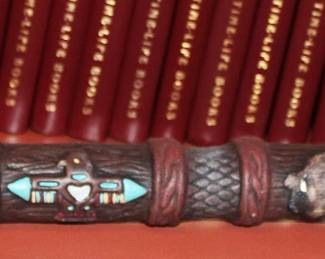 Southwestern Pipe Wolf Ceramic