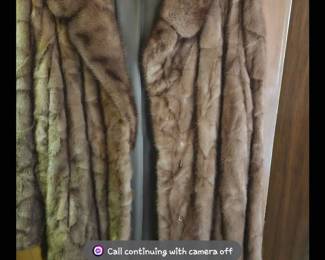 34 inch Mink Coat 