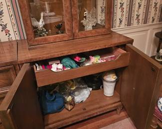 Antique china closet