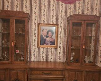 Antique china closet