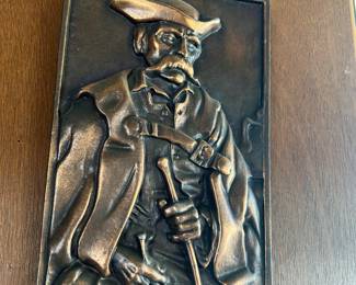 OLD HUNGARIAN BRASS ART.