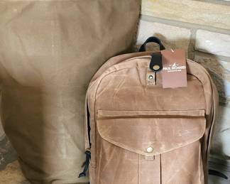 Paul Richard Back Pack & Military style Bag.