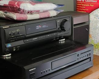 Technics Reciever,Onkyo 6 Disc Cd Player 