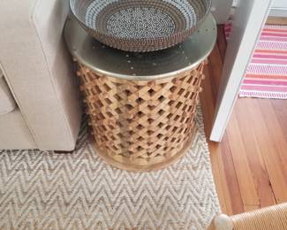 Metal bowl