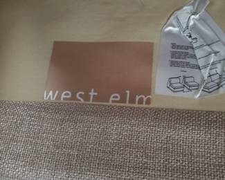 Sectional sofa by West Elm is made in USA