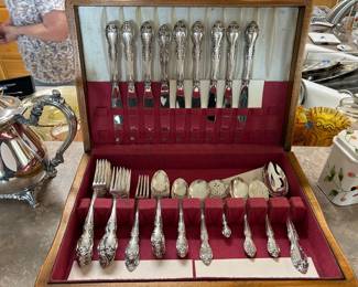 Sterling Silver Gorham Melrose, 44 pieces