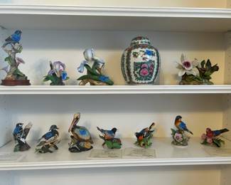 Lenox bird collection with certificates of authenticity