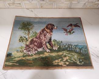 NEEDLEPOINT ANTIQUE PIECE