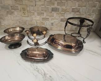 SILVER PLATE LOT