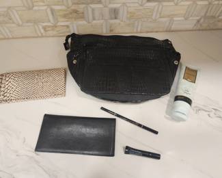 LOT OF MAKE UP AND BAGS