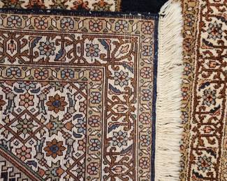 BACK OF RUG AS BEAUTIFUL AS FRONG
