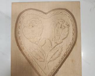 WOOD COOKIE MOLD