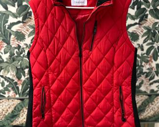 Calvin Klein Quilted Puffer Vest Size Large