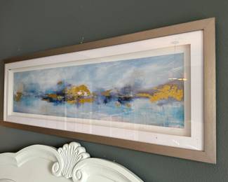 Elise Green Framed Abstract Art Print