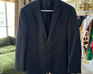 Reaction Kenneth Cole Black Blazer 