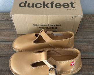 Duckfeet Lolland Leather Tan Sandals - Size 9.5