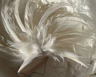 Arturo Rios Couture Feathered Hat