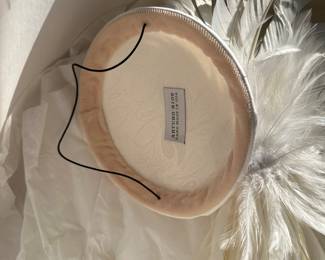 Arturo Rios Couture Feathered Hat