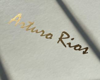 Arturo Rios Couture Feathered Hat