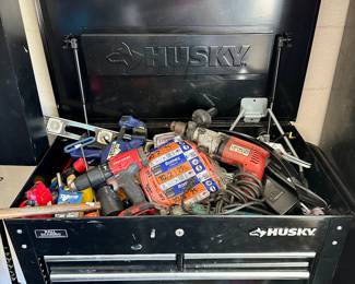 Utility Cart Full of Tools