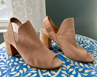 Cole Haan Calista Open Toe Booties - Size 9.5