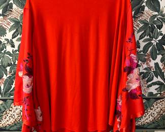 Free People Bohemian Bell Sleeve Blouse