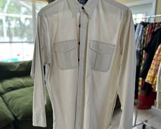 Ralph Lauren Polo Men’s White Button Down - Medium