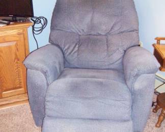 Power Recliner slate color